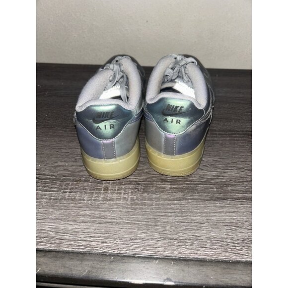 Nike Air Force 1 LV8 GS 'Iridescent Low Top Sneakers Youth Size 7 / Womens 8.5 - Picture 6 of 8